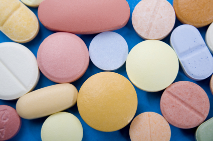 Assorted pills alternate text for this image