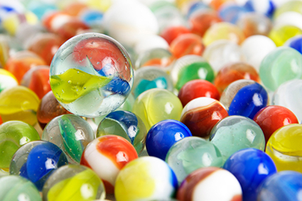 Colorful Marbles alternate text for this image