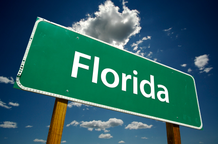 Florida Road Sign alternate text for this image