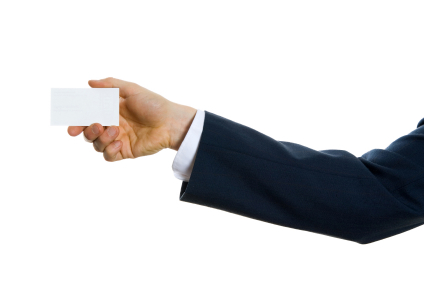 Business card alternate text for this image