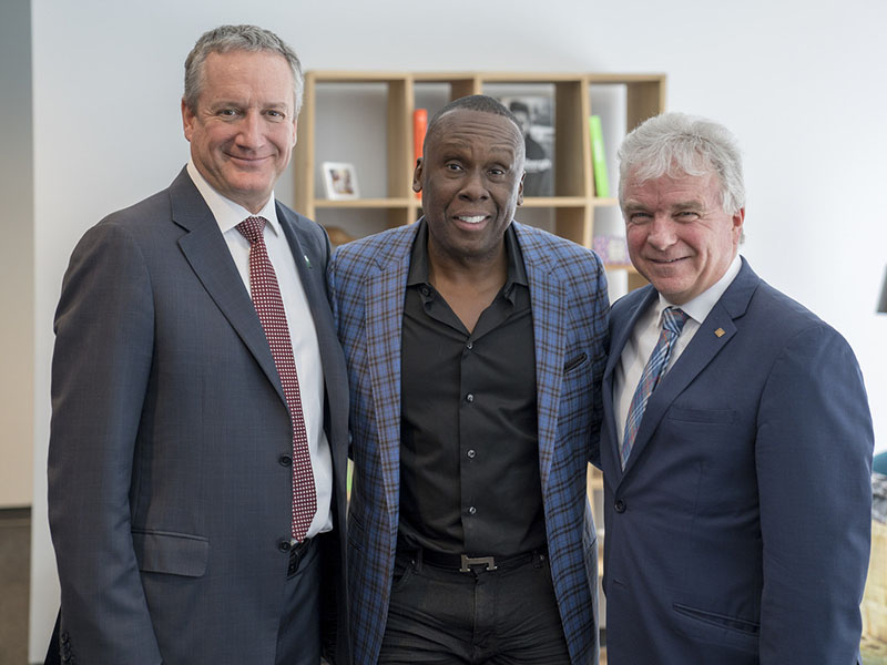 Manulife Financial Corporation-Manulife Vitality event with Olym alternate text for this image