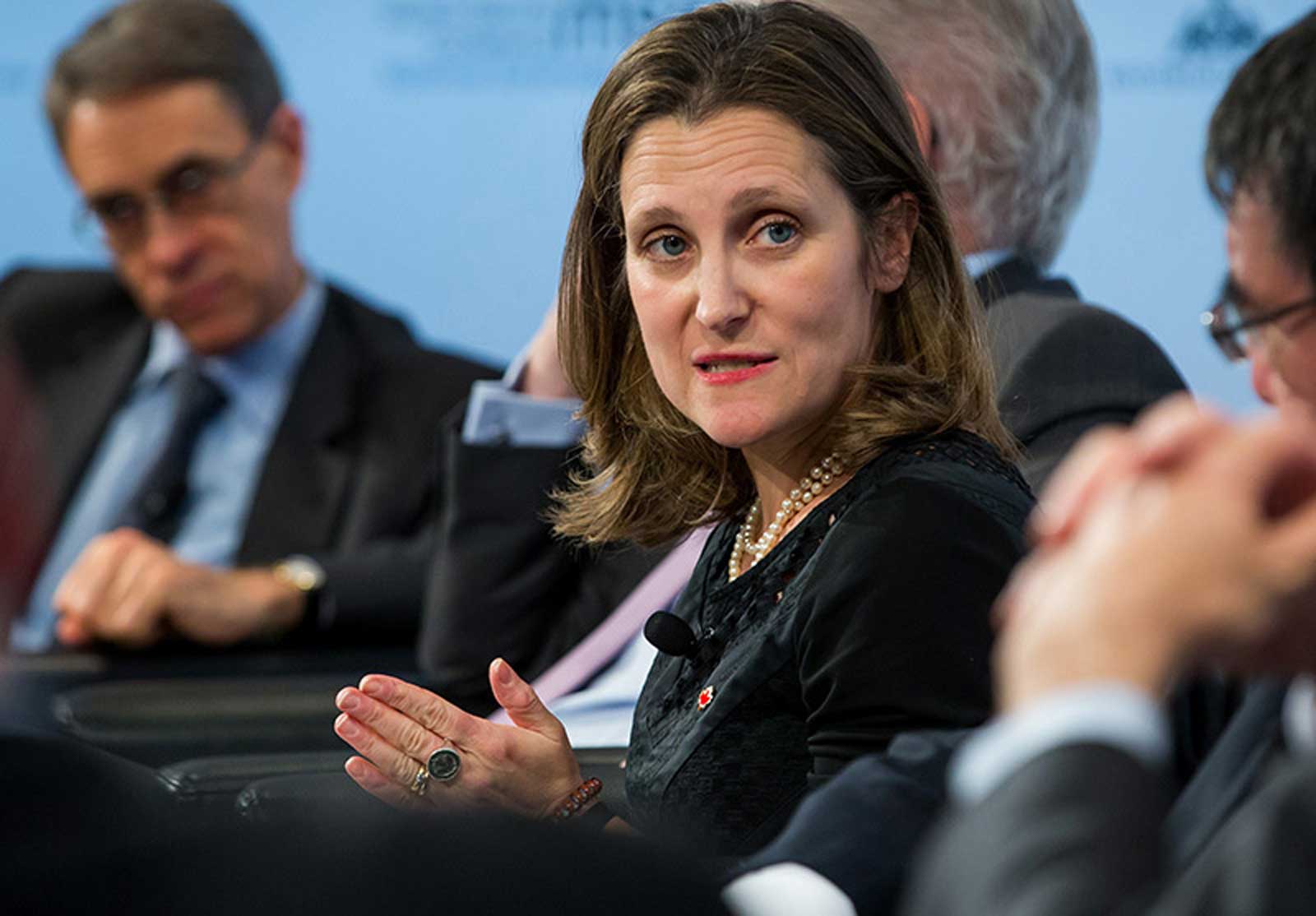 Photo de Chrystia Freeland.