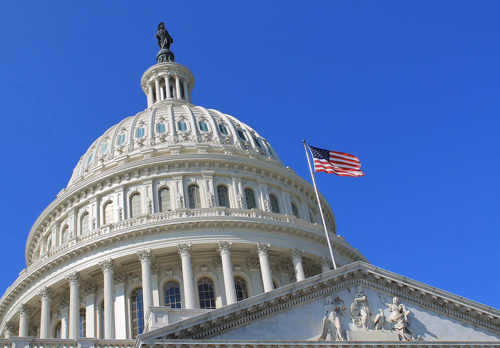 Bâtiment du Capitole à Washington DC USA