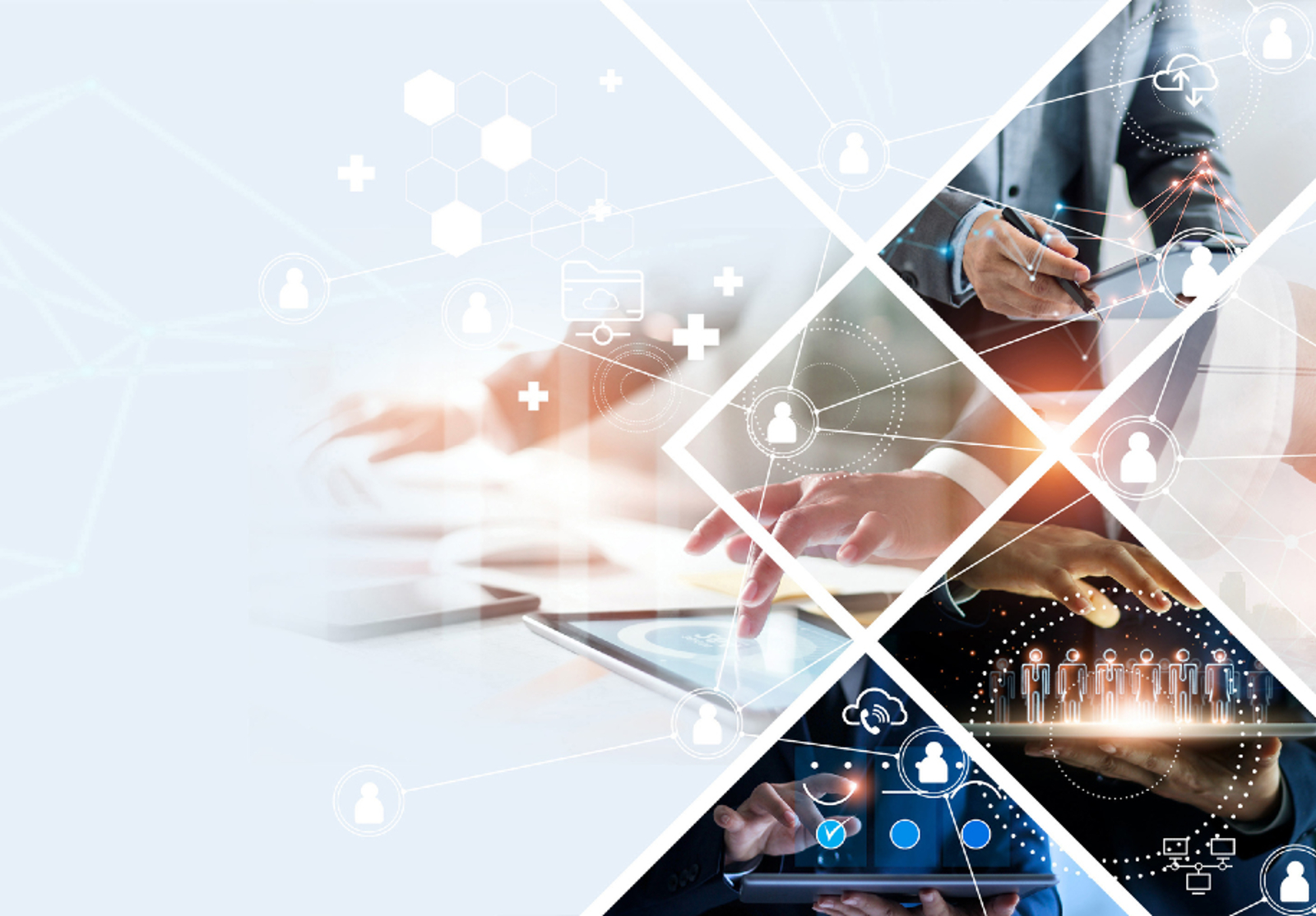 Structure commerciale mondiale de la mise en réseau. Analyse et échange de données connexion client, recrutement RH et externalisation globale, Service client, Travail d’équipe, Stratégie, Technologie et réseau social