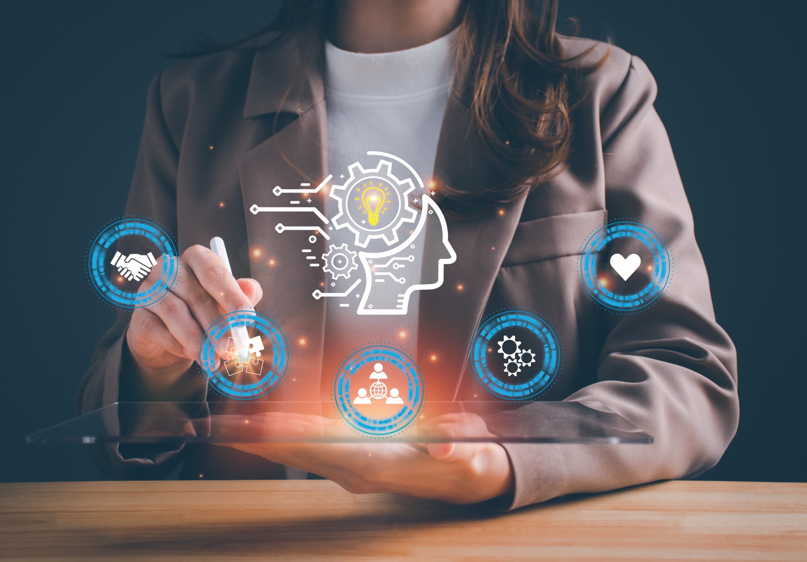 Concept de ressources humaines RH. développement d’attributs personnels, personnalité numérique, résolution de problèmes, adaptabilité, leadership, créativité, collaboration