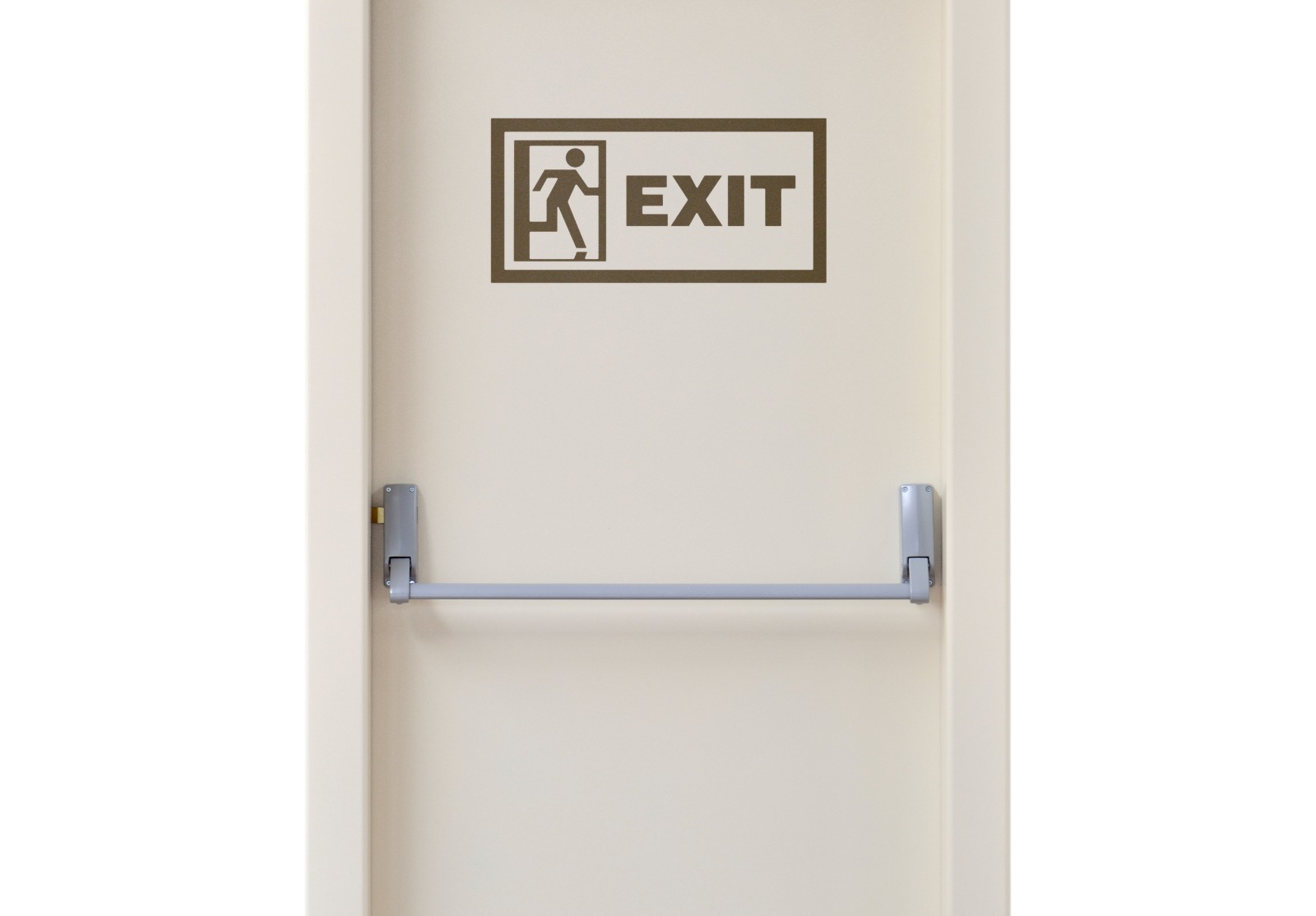 Porte de sortie de secours.